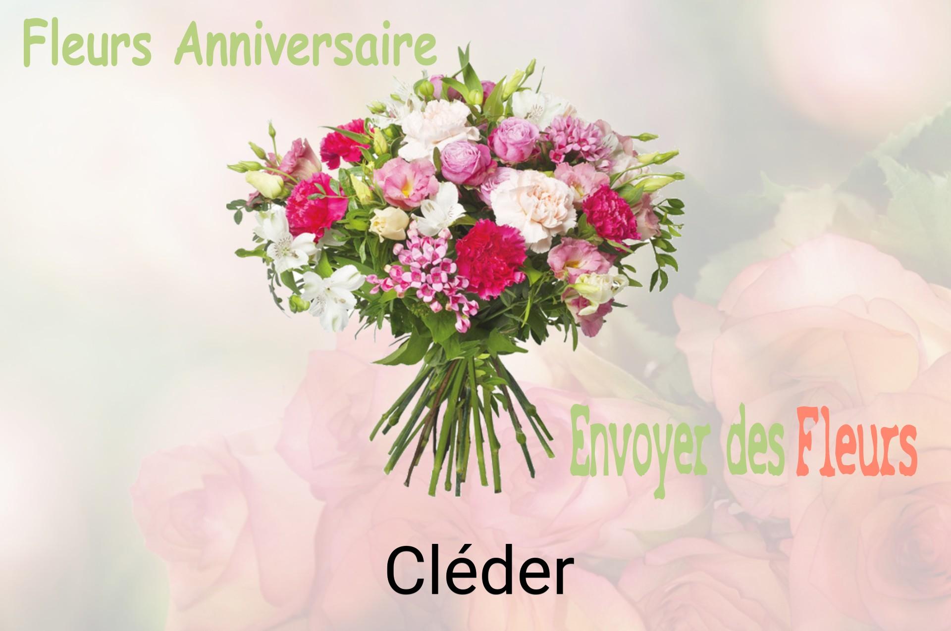 Bouquet de fleurs d’anniversaire livré à Cléder