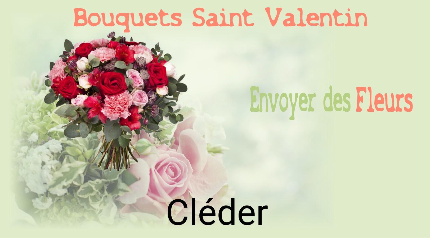 Roses de Saint-Valentin livrées à Cléder